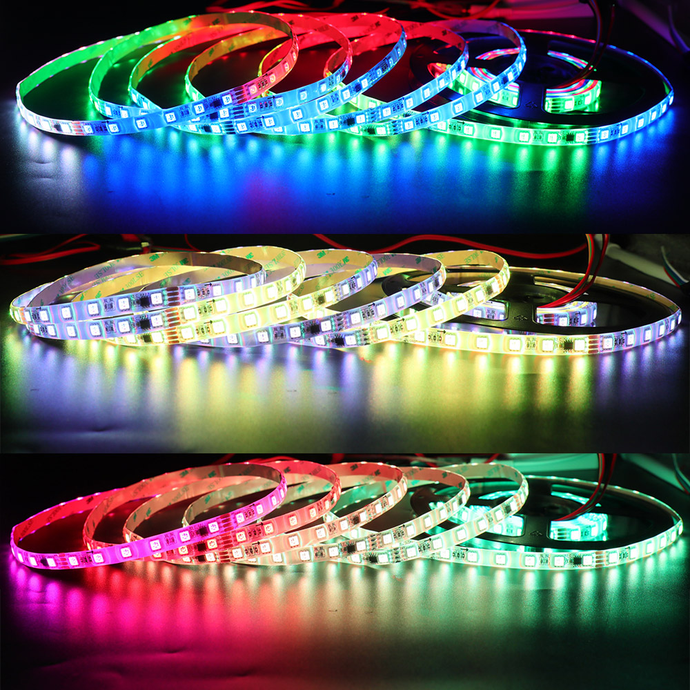DC24V TM1914 5050SMD RGB, Breakpoint-continue,300 LEDs Addressable Digital Strip Lights, Dream Color Programmable Flexible LED Ribbon Light, 5m/16.4ft per Roll DC24V TM1914 5050SMD RGB, Breakpoint-continue,300 LEDs Addressable Digital Strip Lights, Dream Color Programmable Flexible LED Ribbon Light, 5m/16.4ft per Roll